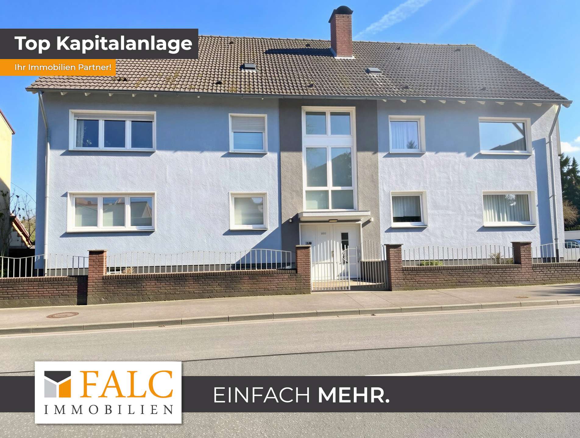 Vorderansicht Haus - (KI generiert)